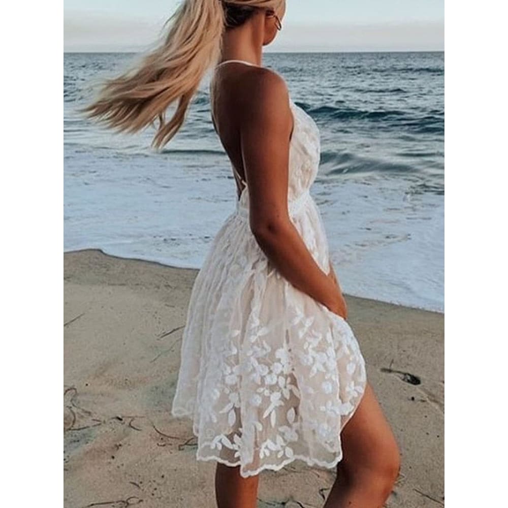 Ivory Beach Dress