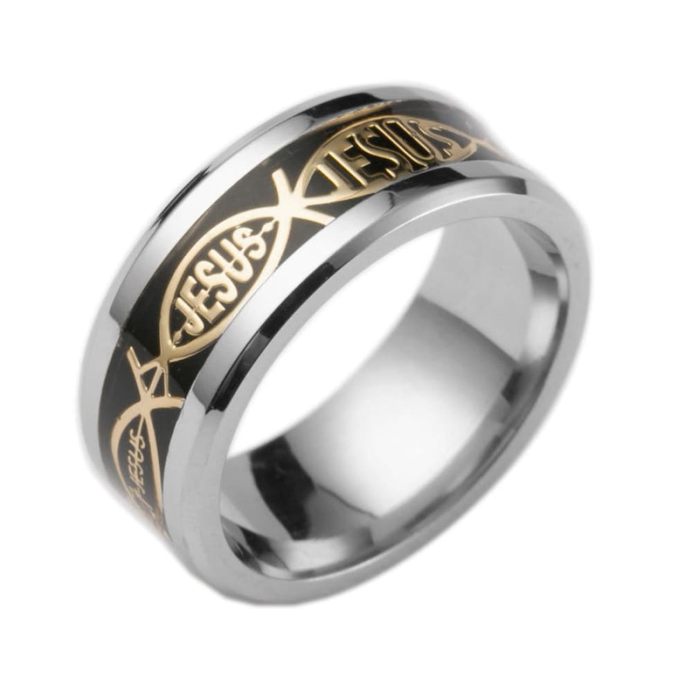 Jesus Fish Ring
