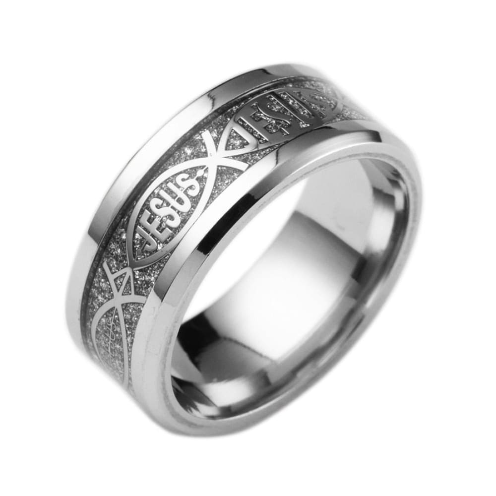 Jesus Fish Ring
