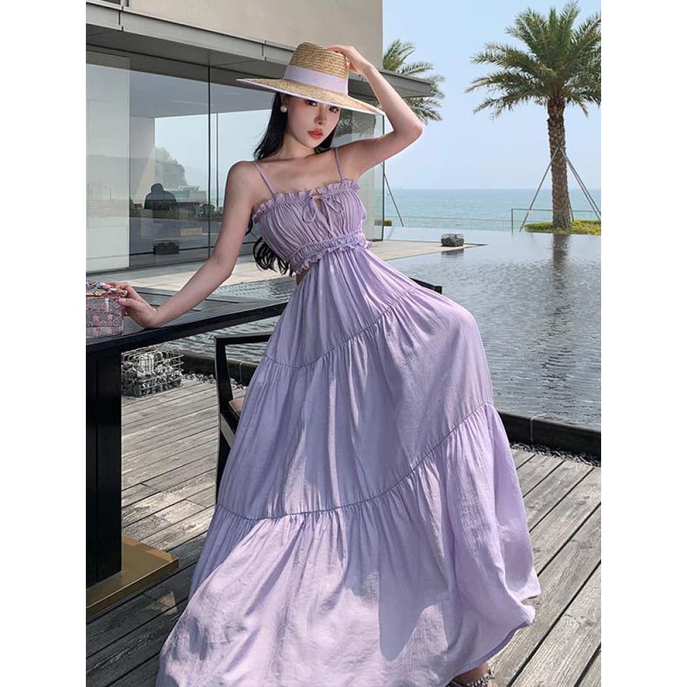 Lavender Beach Dress