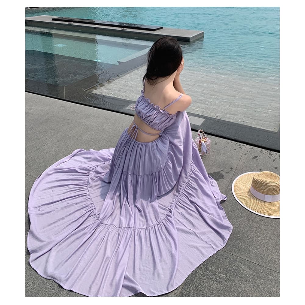 Lavender Beach Dress