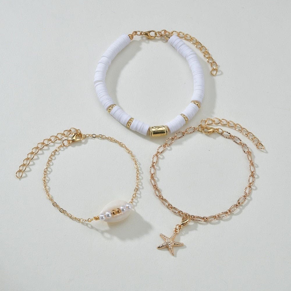 Layered Starfish Bracelet