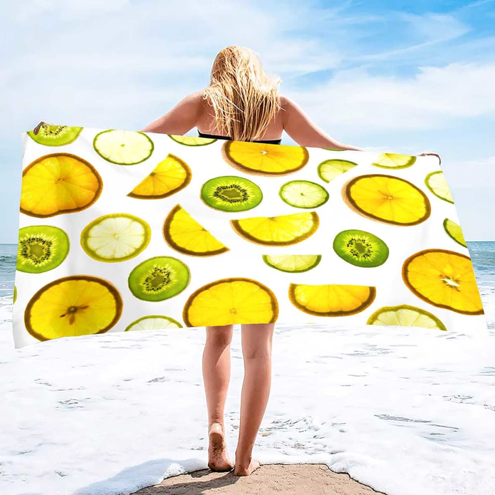 Lemon Beach Towel