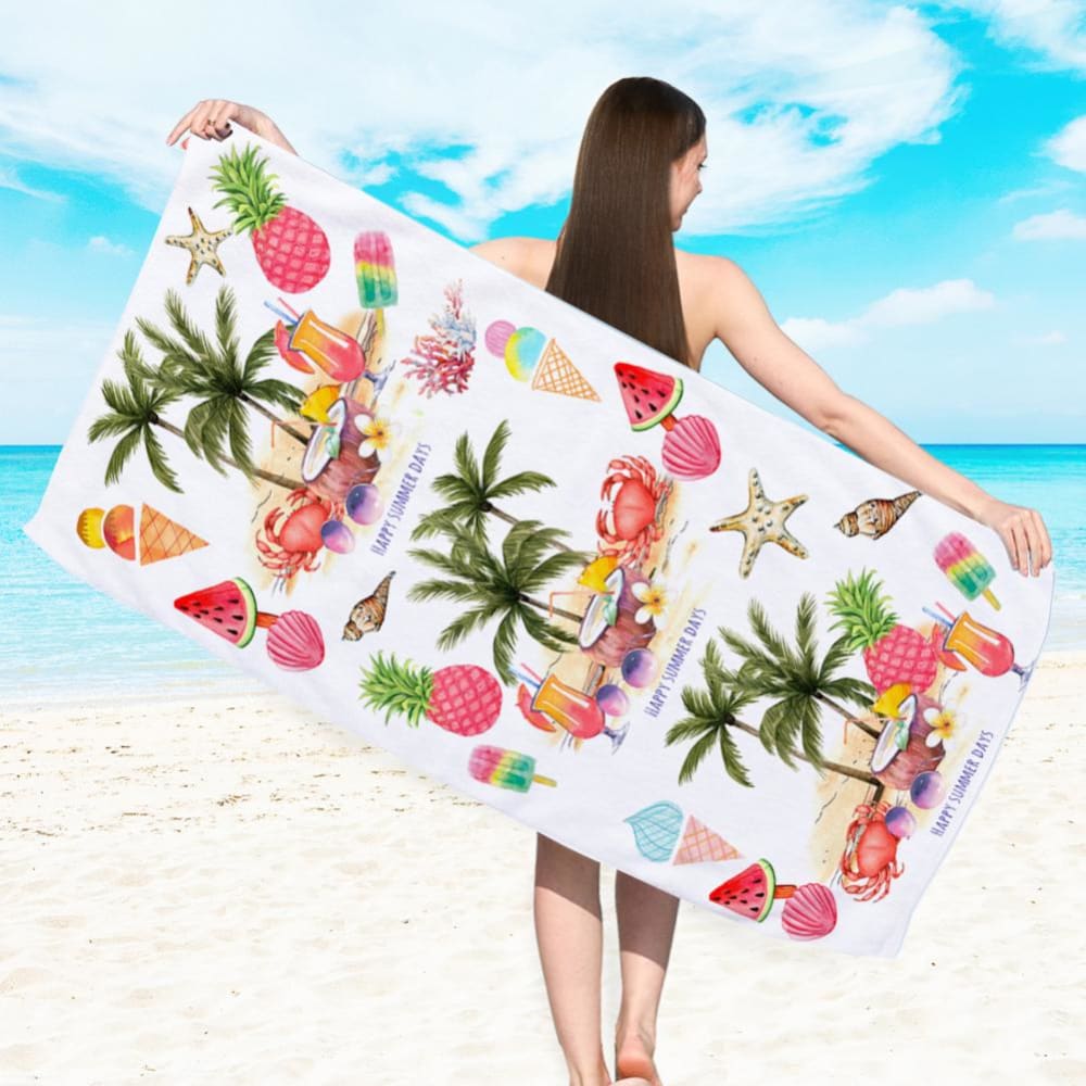 Life Is Good Beach Towel