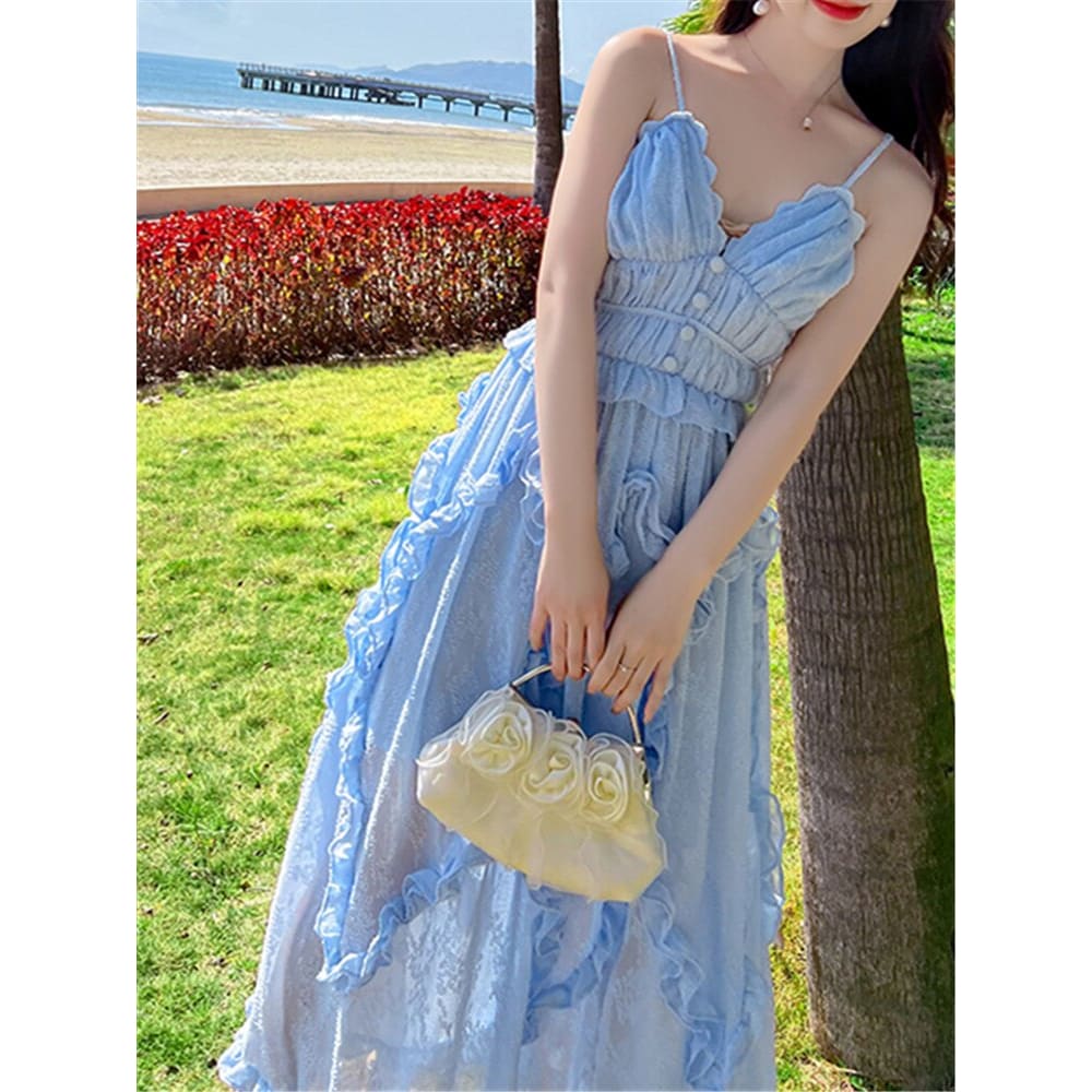 Madeinsea - Light Blue Beach Dress Madeinsea - Light Blue Beach Dress