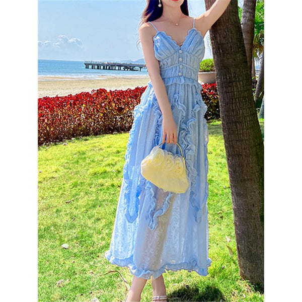 Madeinsea - Light Blue Beach Dress