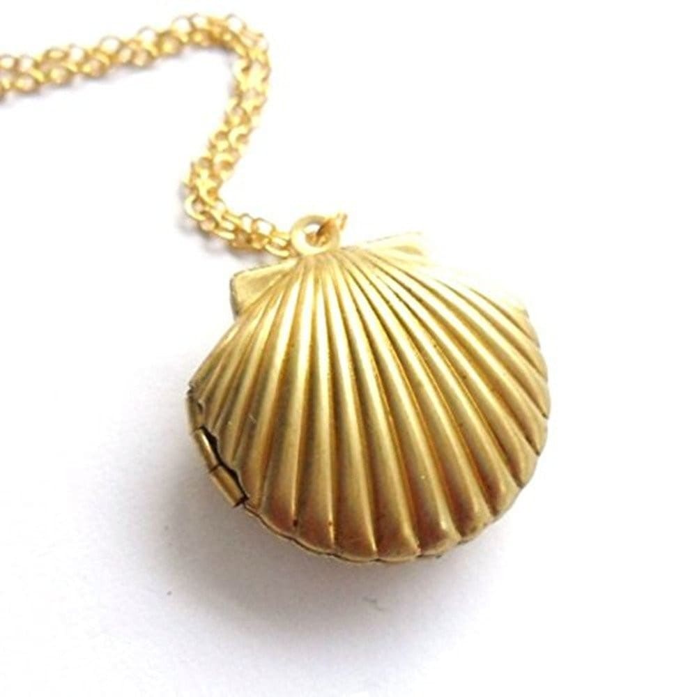 Little Mermaid Seashell Necklace