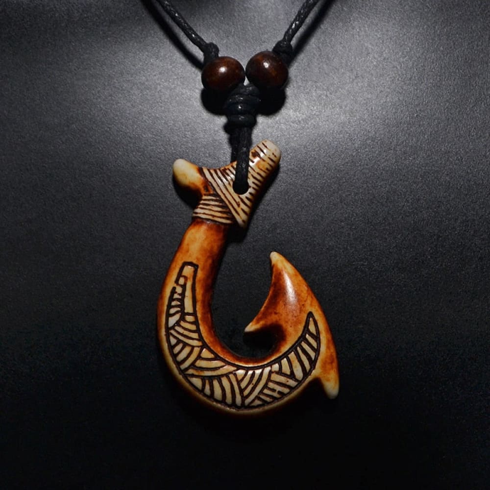 Maori Fish Hook Necklace