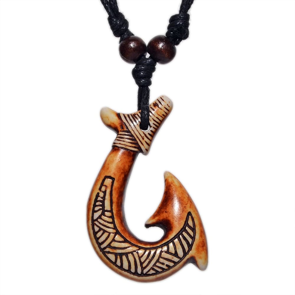 Maori Fish Hook Necklace