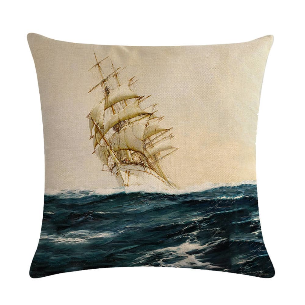 Maritime Adventure Pillow