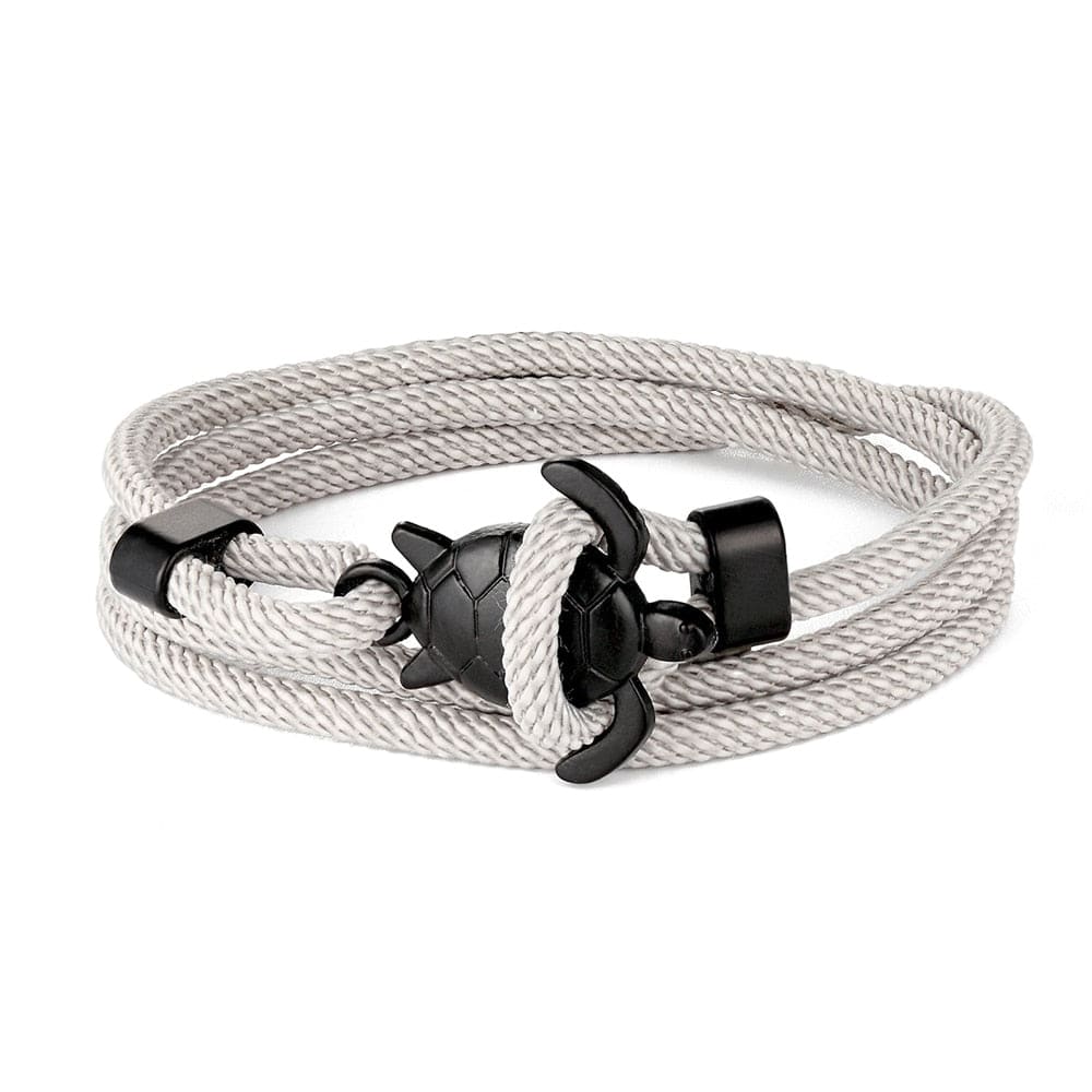 Men Rope Sea Turtle Bracelet
