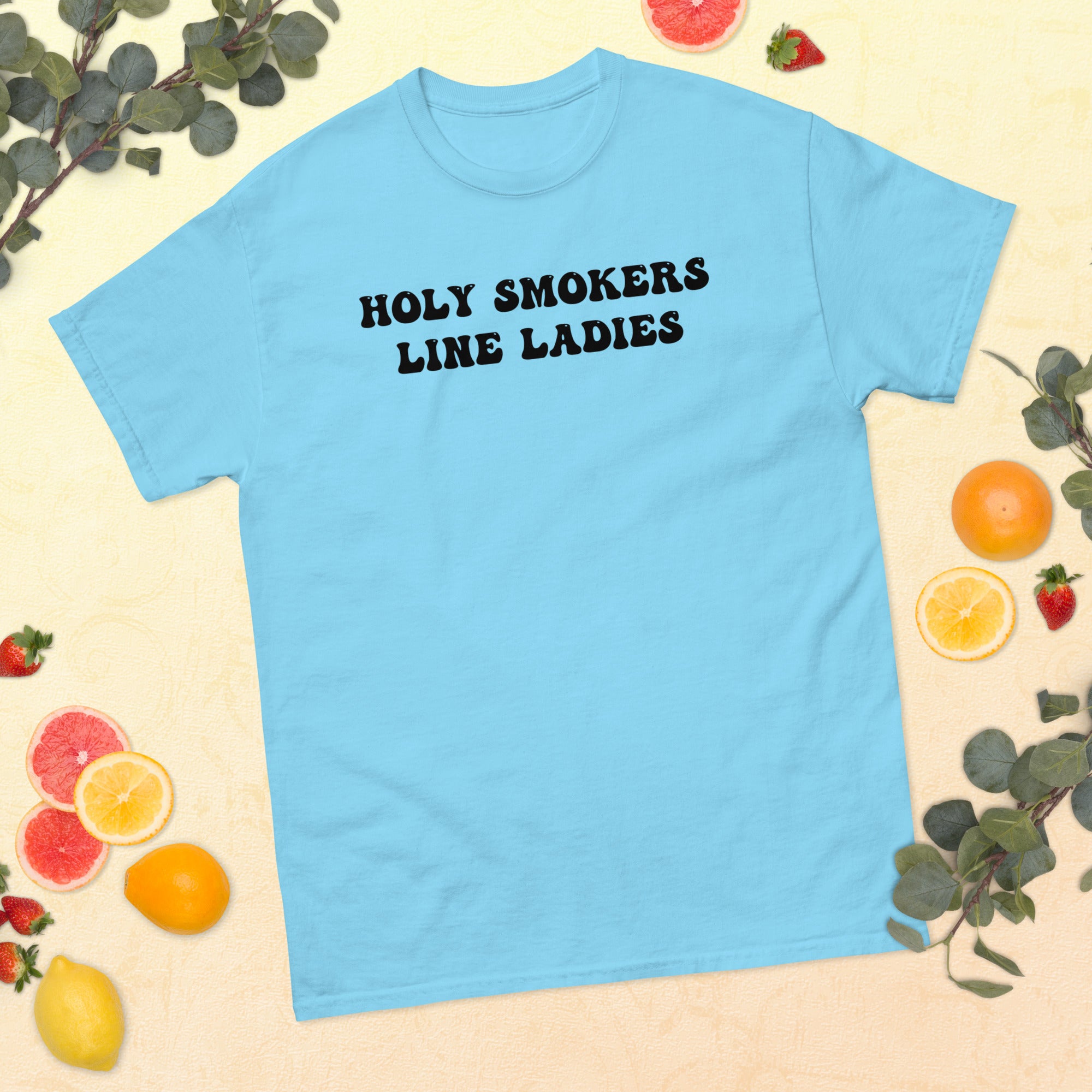 Holy Smokers Line Ladies Shirt, St. Mary's 129th Annual Homecoming Bazaar - Madeinsea©