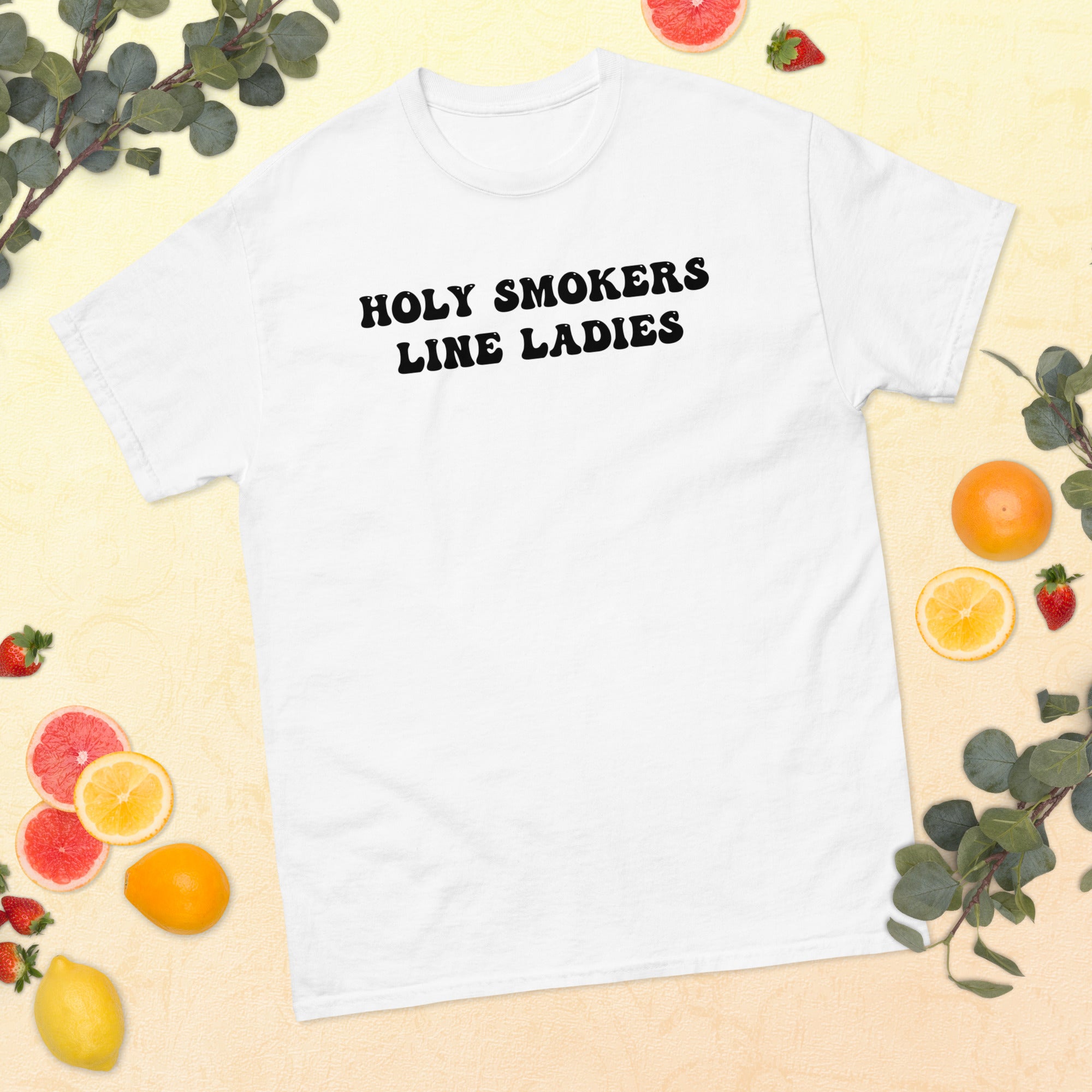 Holy Smokers Line Ladies Shirt, St. Mary's 129th Annual Homecoming Bazaar - Madeinsea©