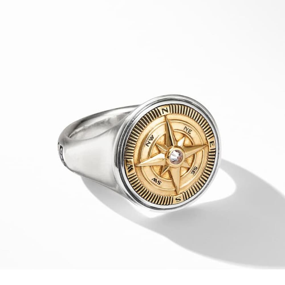 Men’s Compass Ring