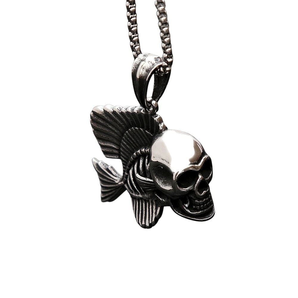 Mens Fishing Necklace