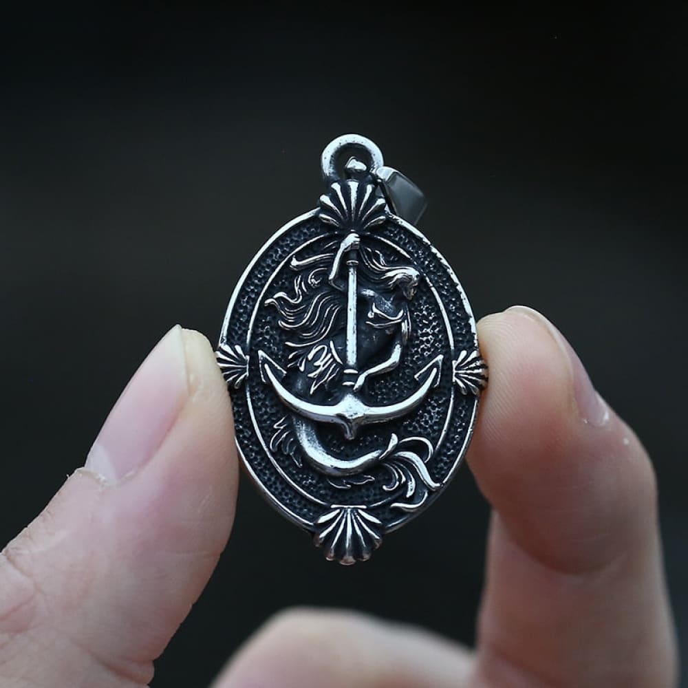 Mermaid Anchor Necklace