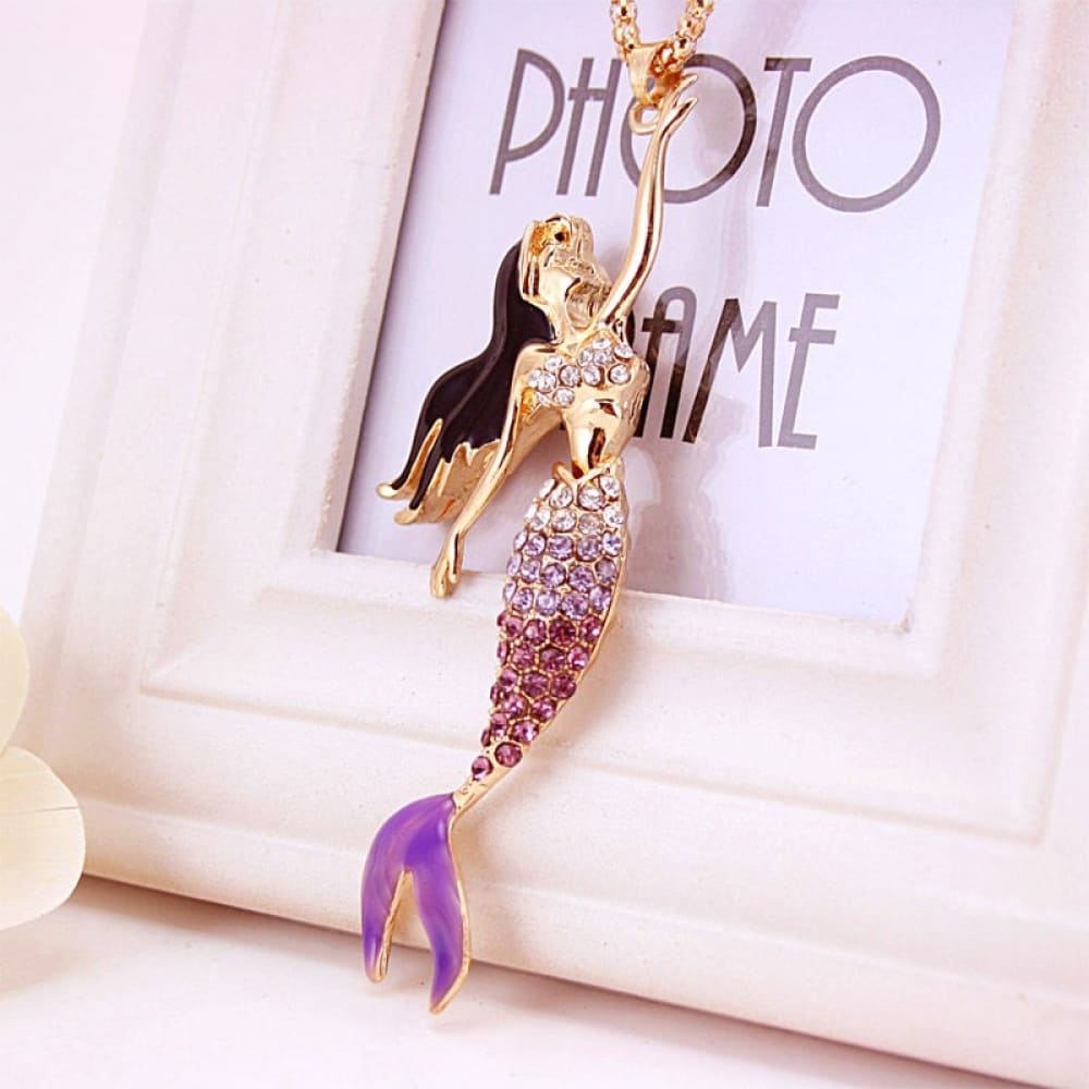 Mermaid Necklace Gold