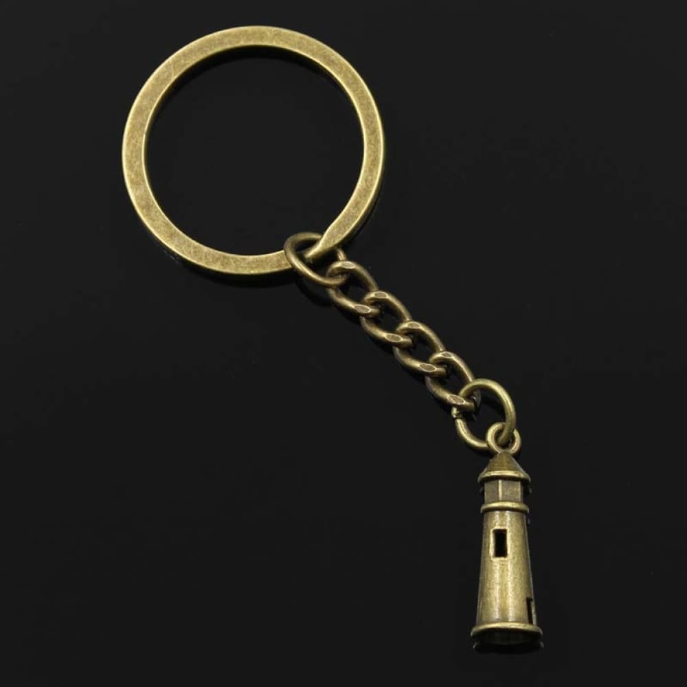 Miniature Lighthouse Keychain