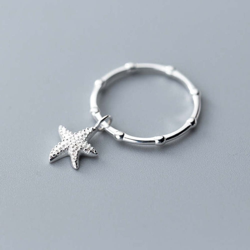 Minimalist Starfish Ring