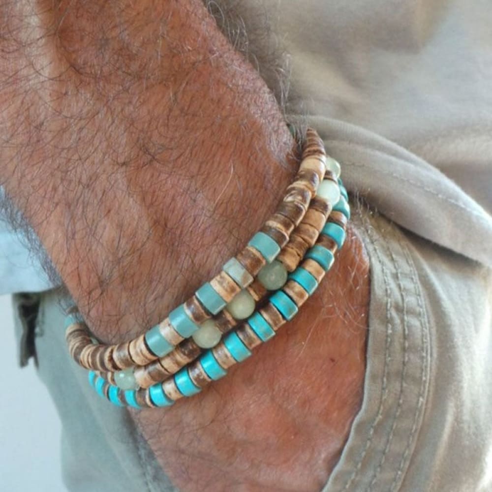 Multi-stone Surfer bracelet