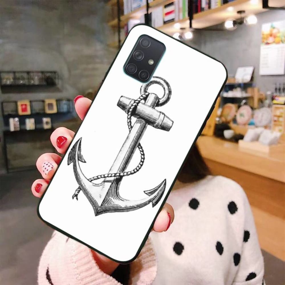 Nautical Anchor Phone Case For Samsung - For Galaxy A11 / a9