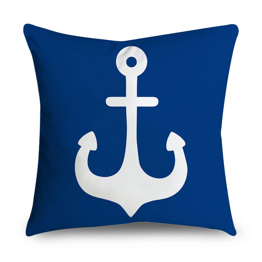 Nautical Anchor Pillow