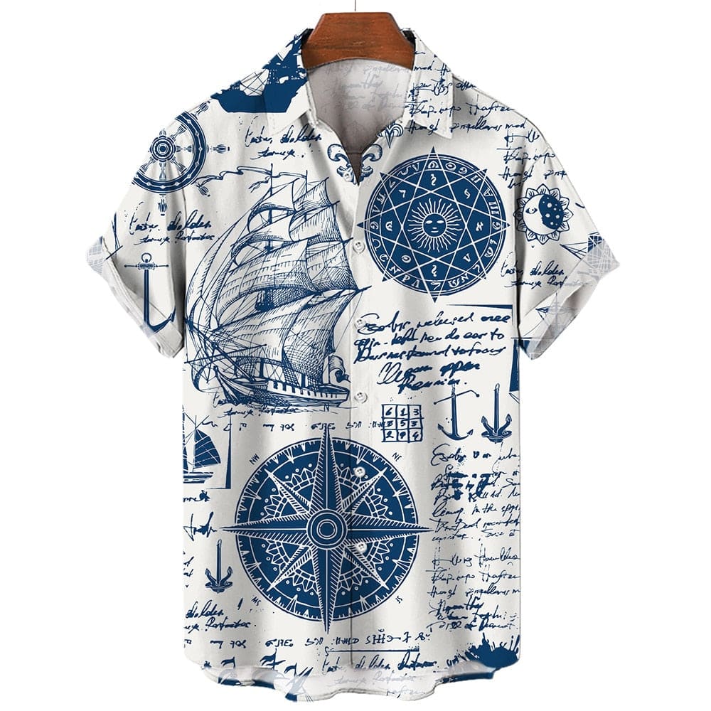 Nautical Polo Shirt