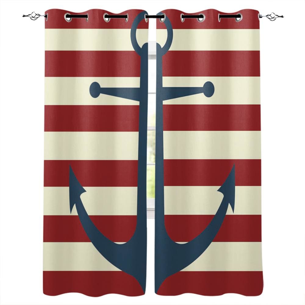 Nautical Striped Curtain
