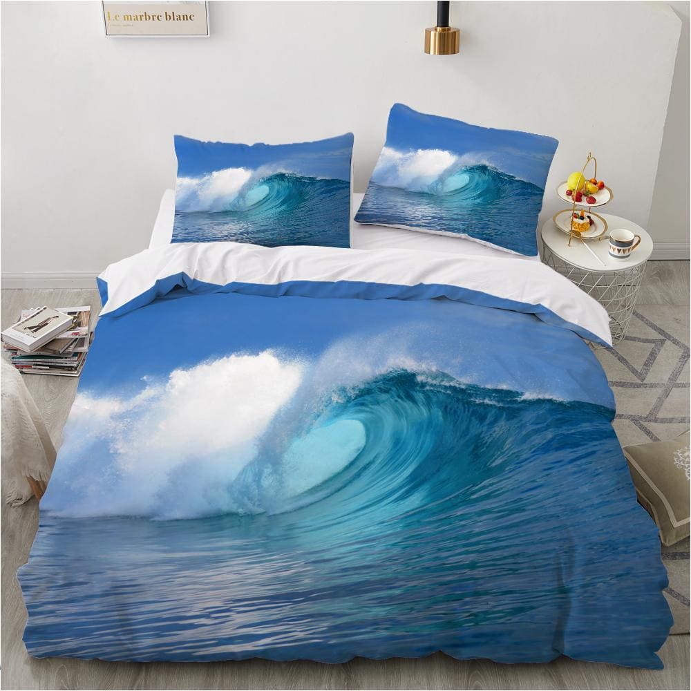 Ocean Wave Bedding
