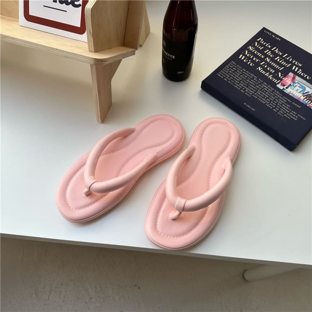 Pink Beach Sandals