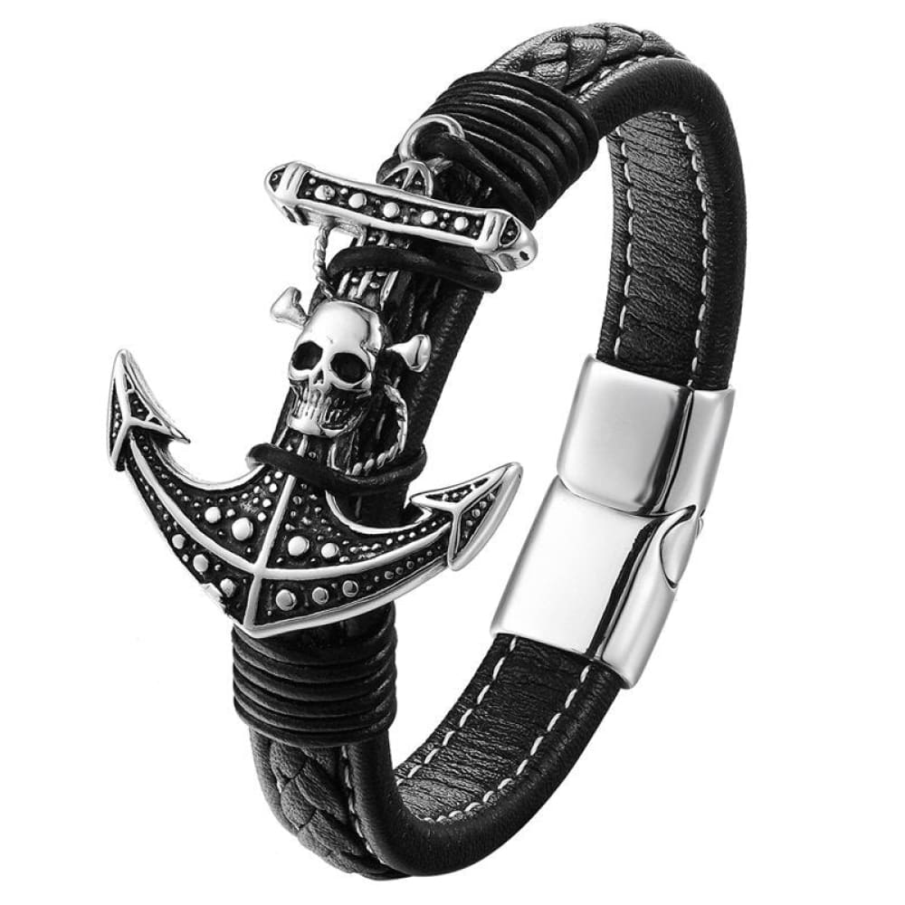 Pirate Anchor Bracelet - Braid