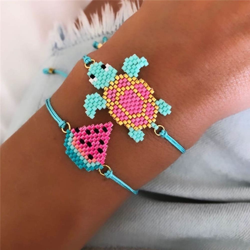 Pixel Bead Bracelet