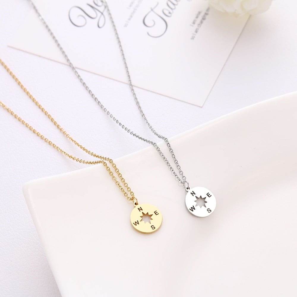 Pura vida compass necklace Clearance