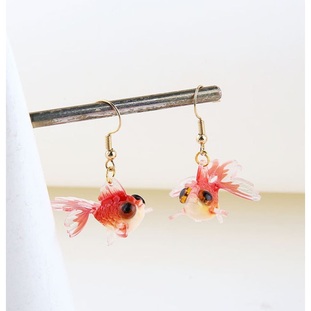 Resin Cute Fish Earrings