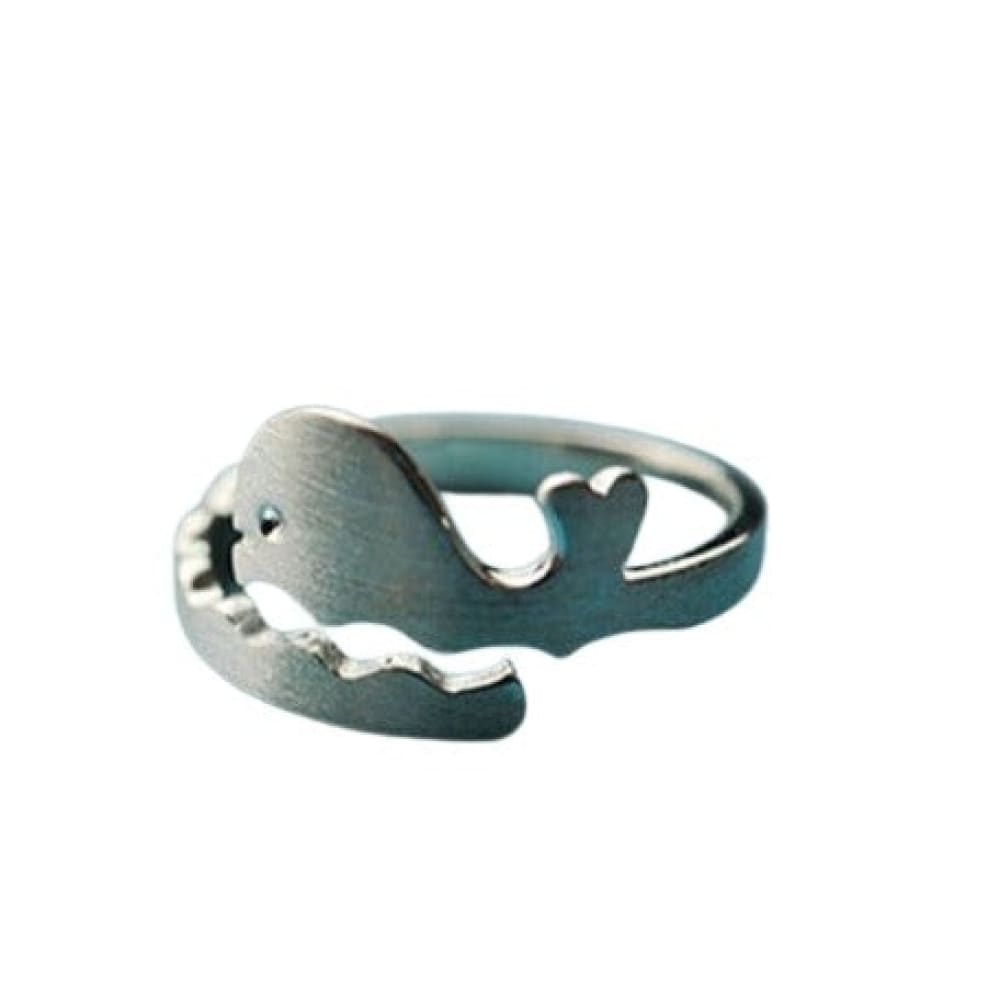 Resizable Whale Ring
