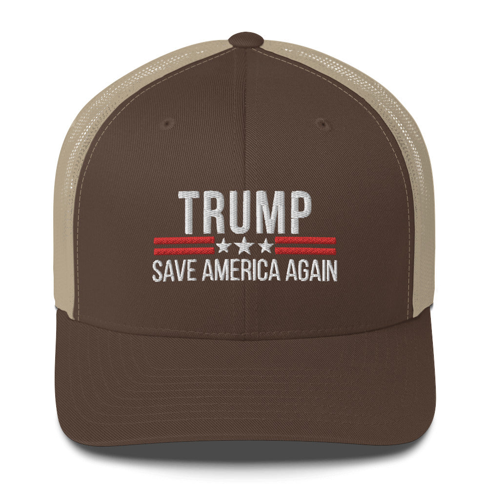 Save America Hat, Save America Trump Hat, Save America Donald Trump for President Hat, Trump 2024 Hat - Madeinsea©