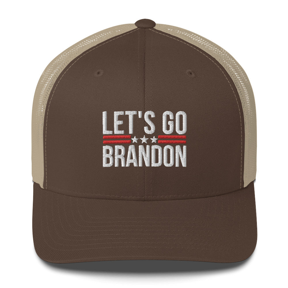 Let's Go Brandon Hat, Lets go brandon trucker hat, Funny Joe Biden Cap, FJB Hat, Joe Biden Chant, Funny Biden Meme, Anti Biden Trucker Hat