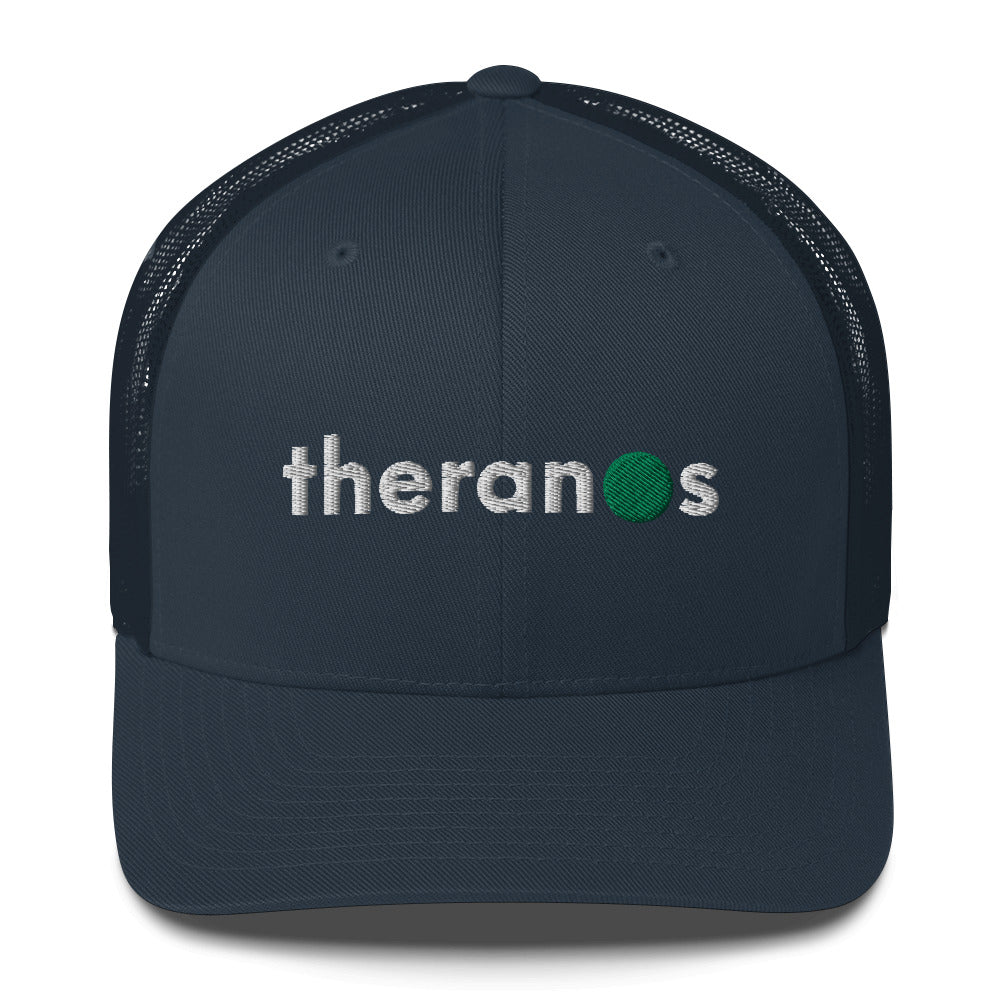Theranos Startup Fraud Trucker Cap, Theranos Logo, Theranos Company, Theranos