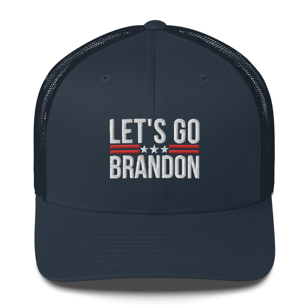 Let's Go Brandon Hat, Lets go brandon trucker hat, Funny Joe Biden Cap, FJB Hat, Joe Biden Chant, Funny Biden Meme, Anti Biden Trucker Hat - Madeinsea©