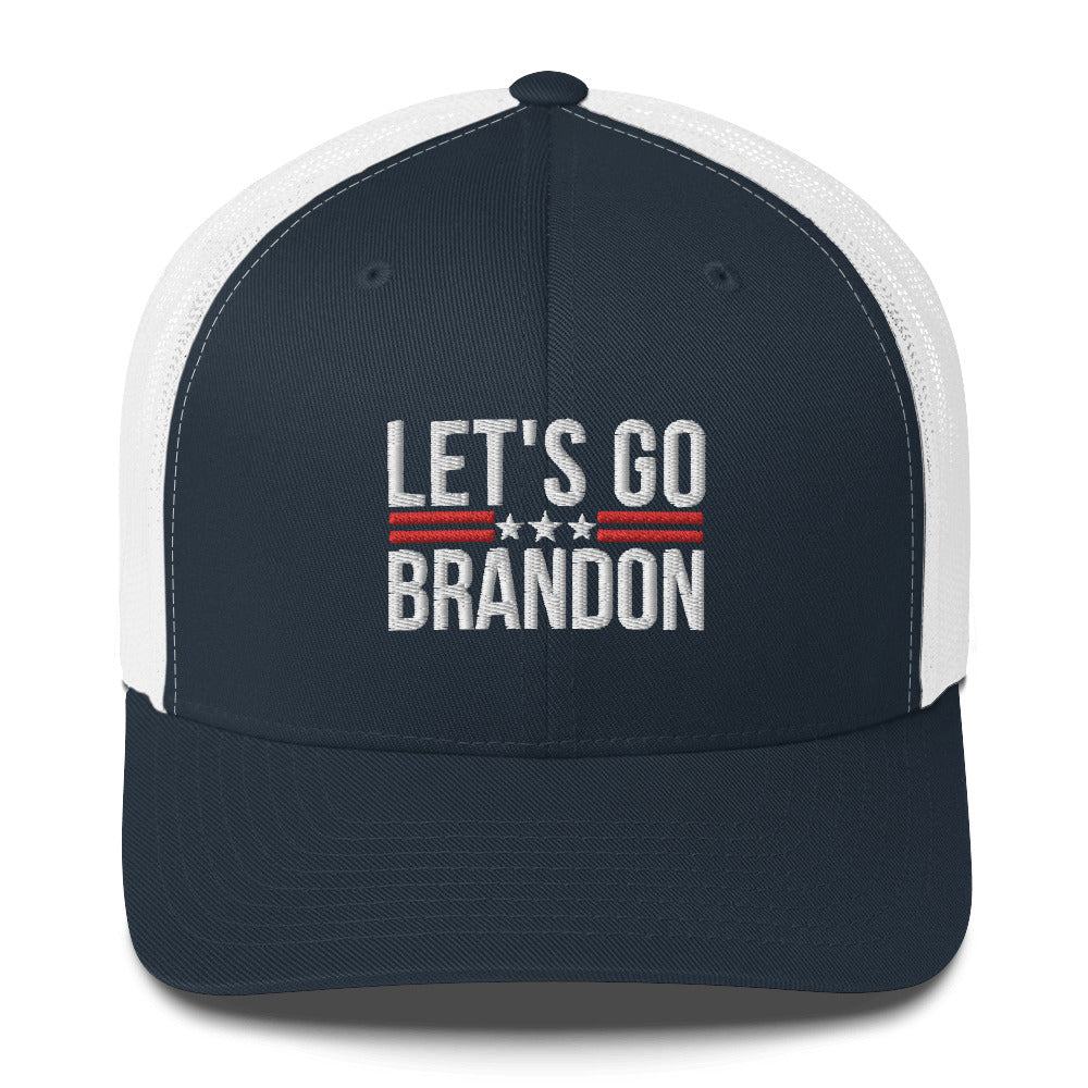Let's Go Brandon Hat, Lets go brandon trucker hat, Funny Joe Biden Cap, FJB Hat, Joe Biden Chant, Funny Biden Meme, Anti Biden Trucker Hat