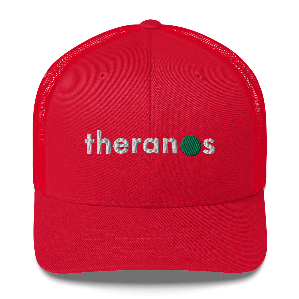 Theranos Startup Fraud Trucker Cap, Theranos Logo, Theranos Company, Theranos