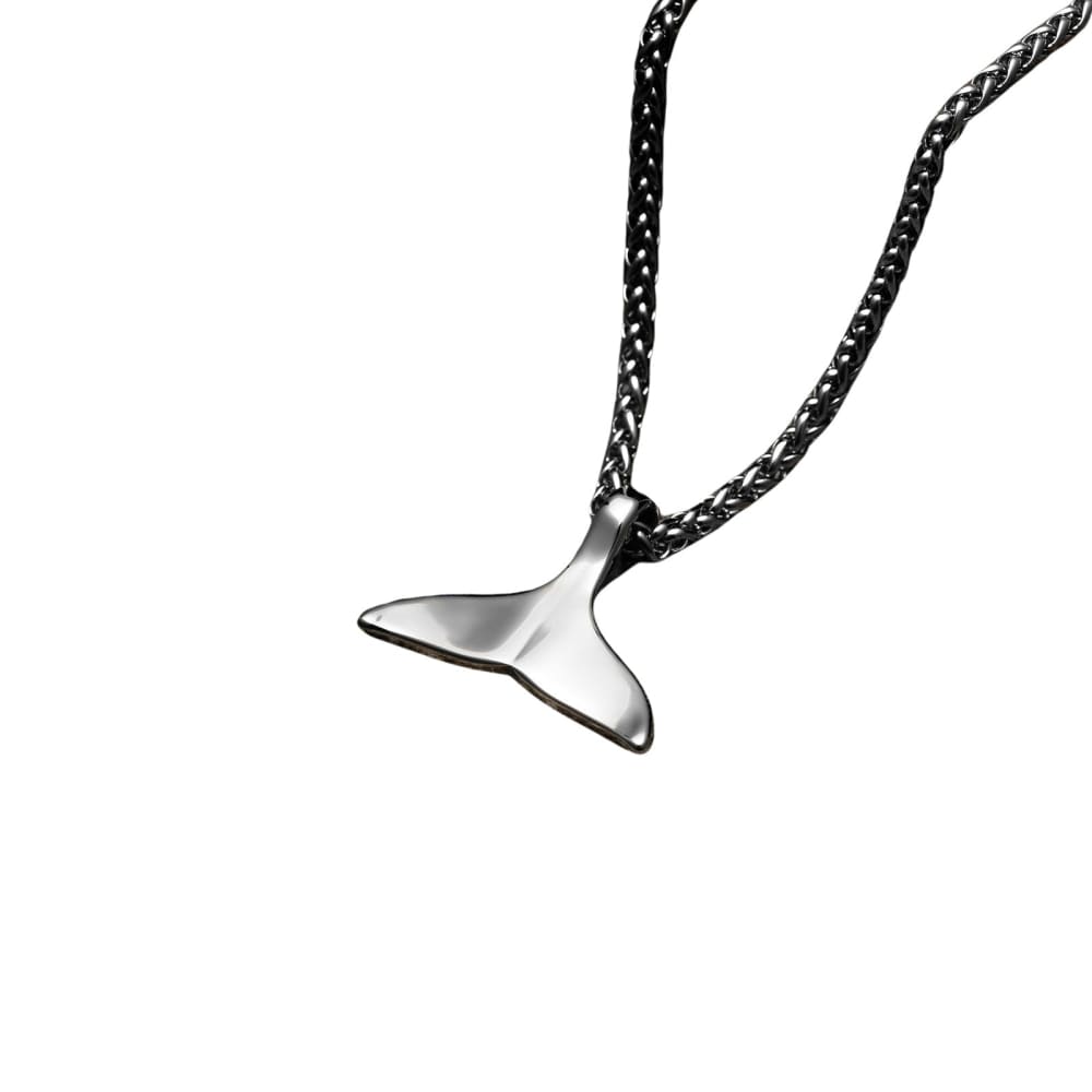 Retro Whale Tail Necklace