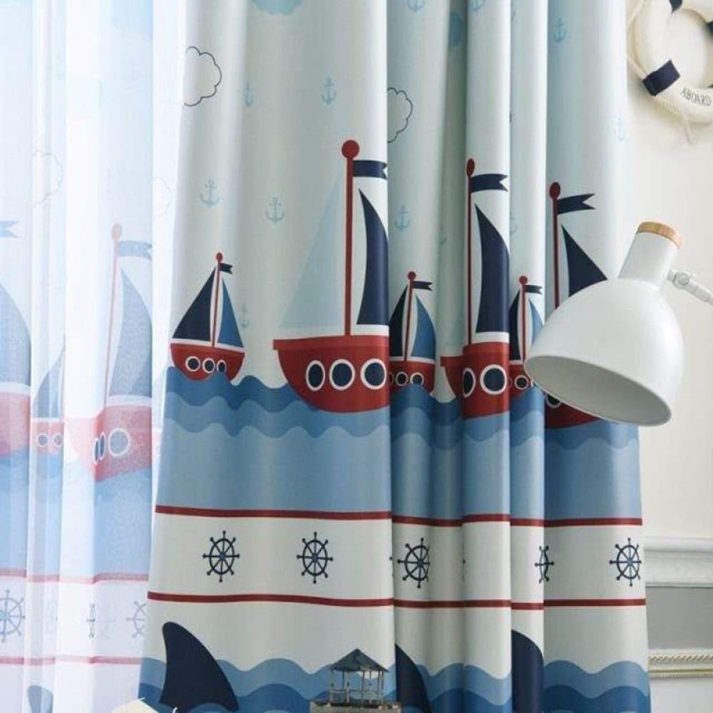 Sailboat Curtain