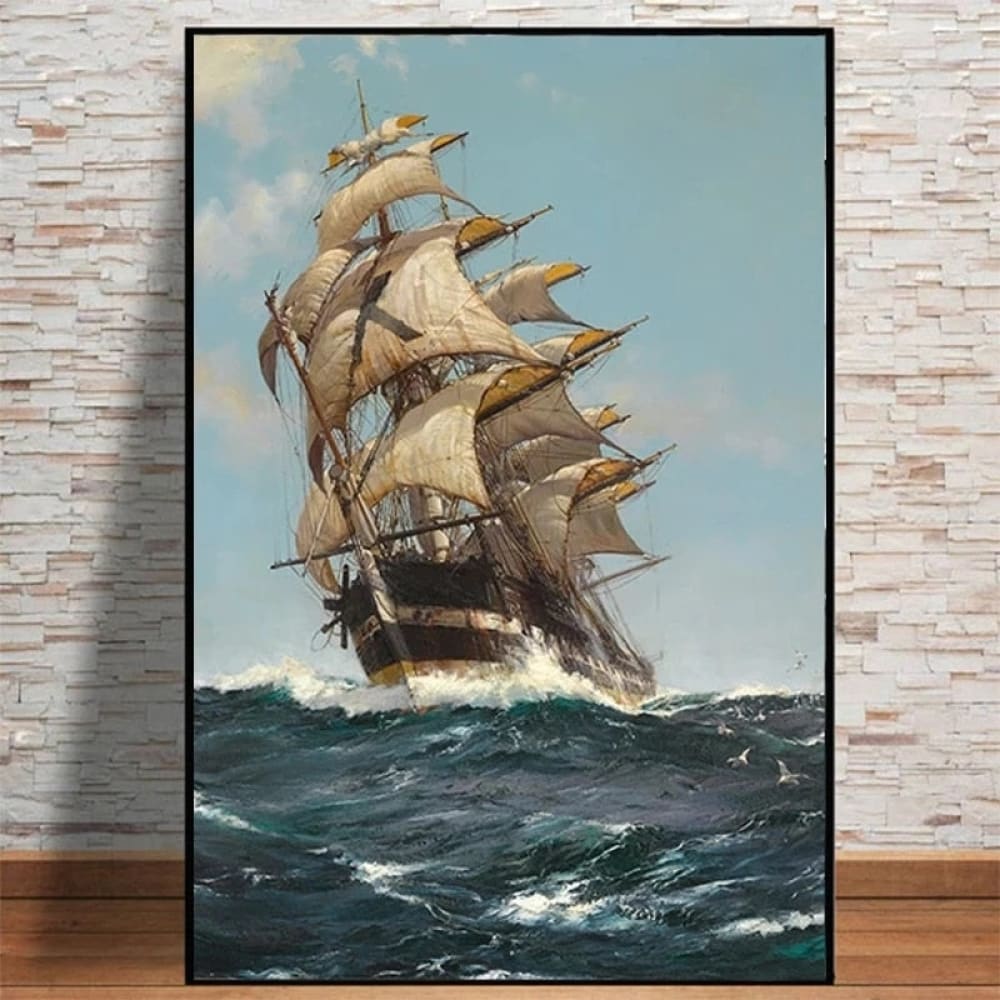 Sailing Ship Painting