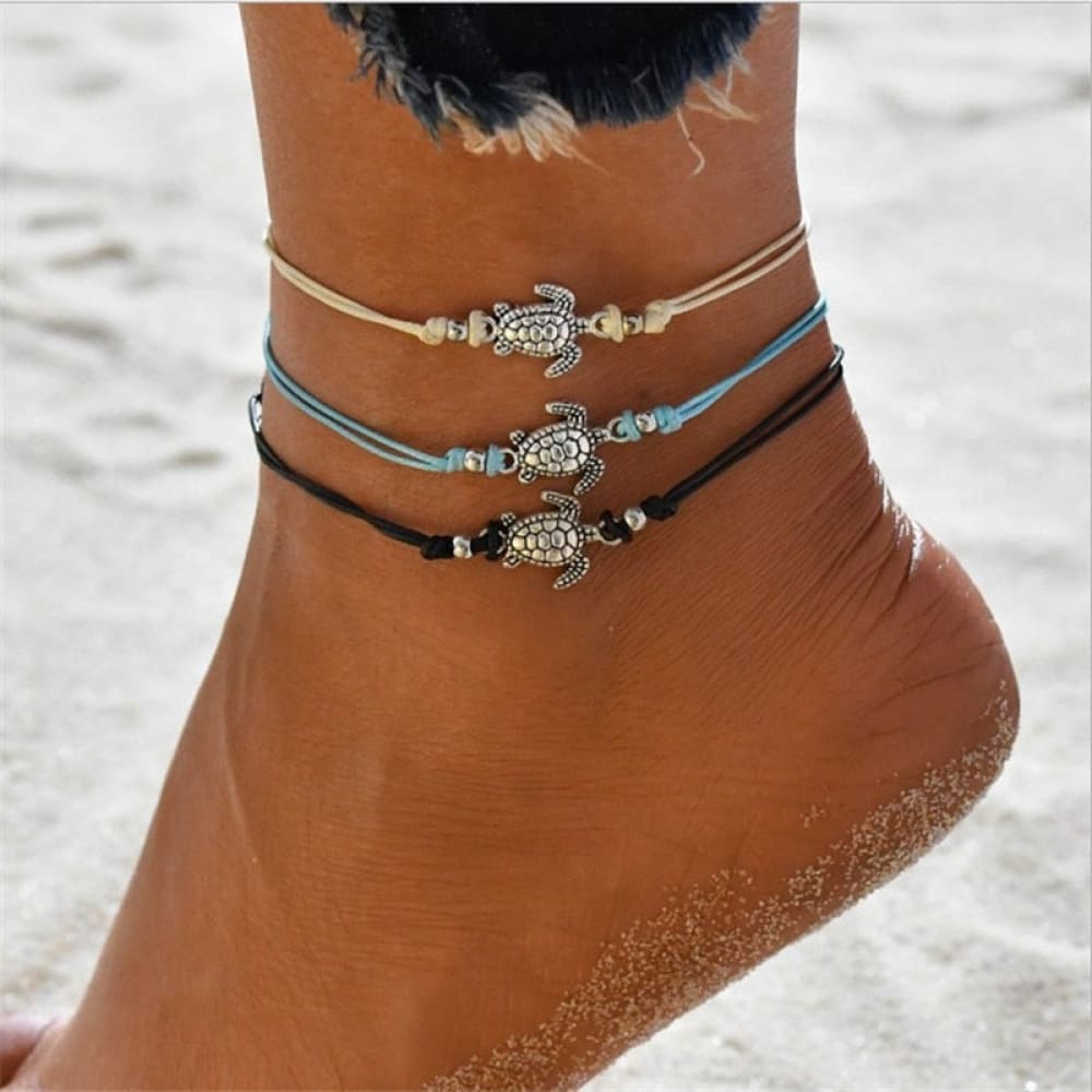 Sea Turtle Ankle Bracelet