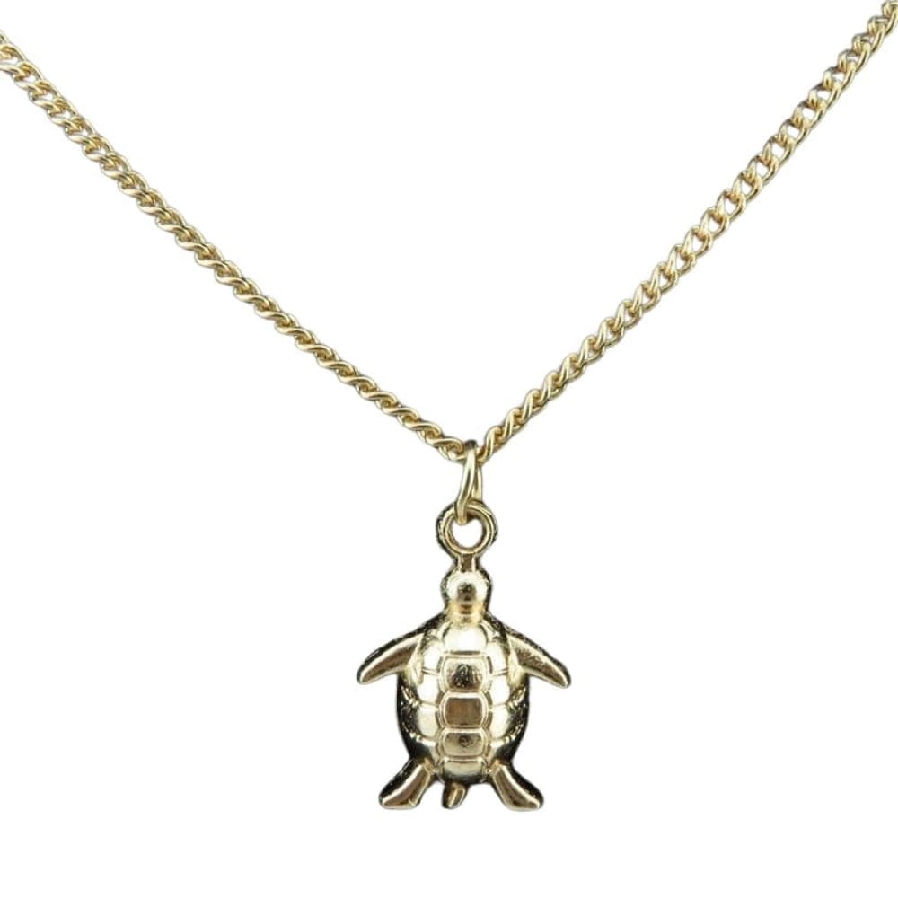 Sea Turtle Gold Necklace