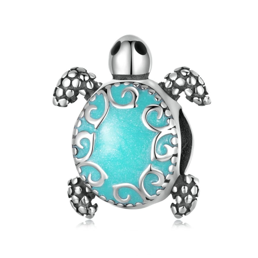 Sea Turtle Opal Necklace Pendant