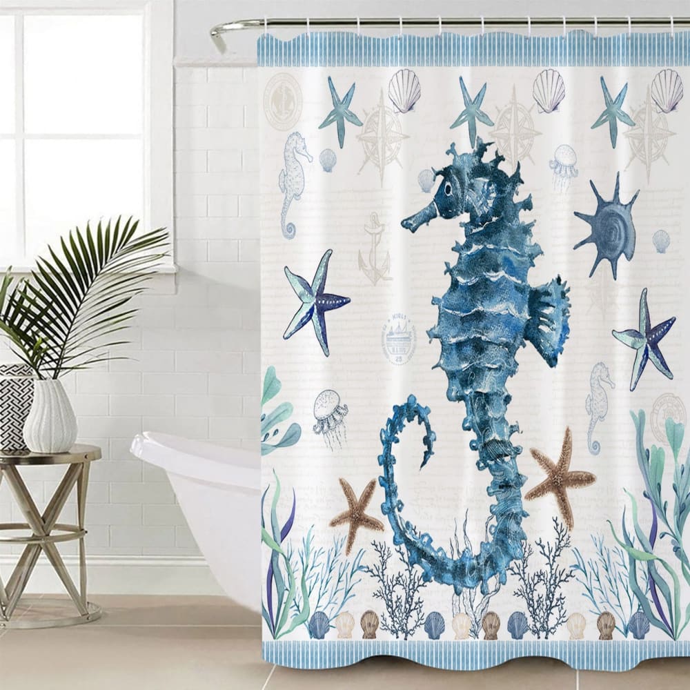 Seahorse Curtain