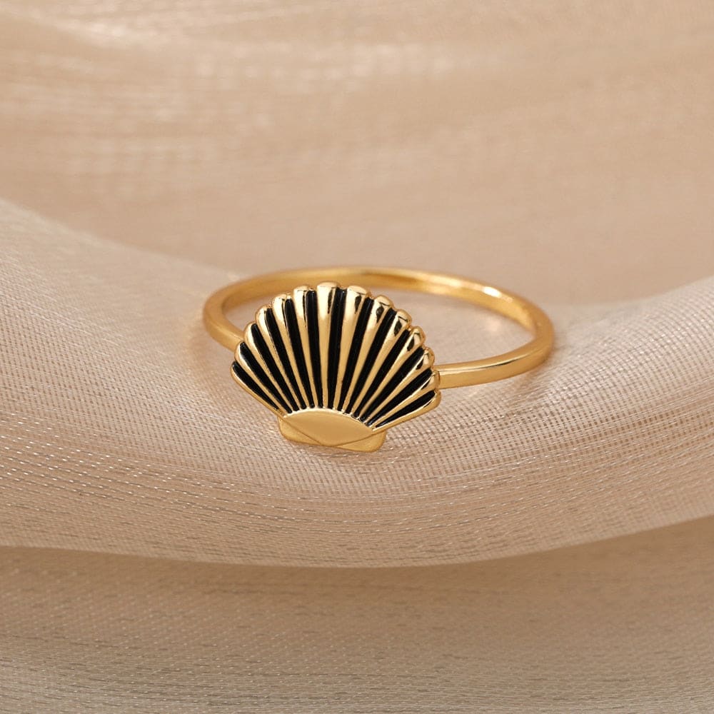 Shell Engagement Ring