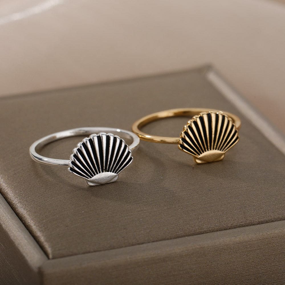 Madeinsea© - Shell Engagement Ring